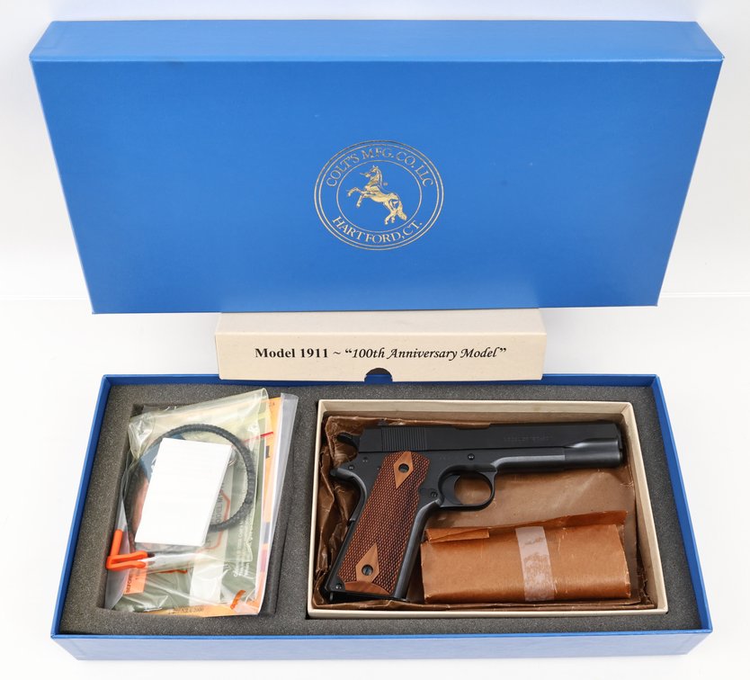 Colt 1911 ANVIII 100th Anniversary Government Model Semi Automatic Pistol