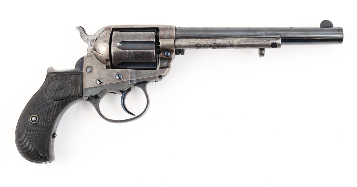 Antique Colt 1877 Lightning 38 Double Action Revolver