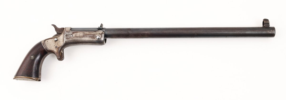 Antique J Stevens & Co. 1877 New Model Pocket Rifle, Single Shot Pistol