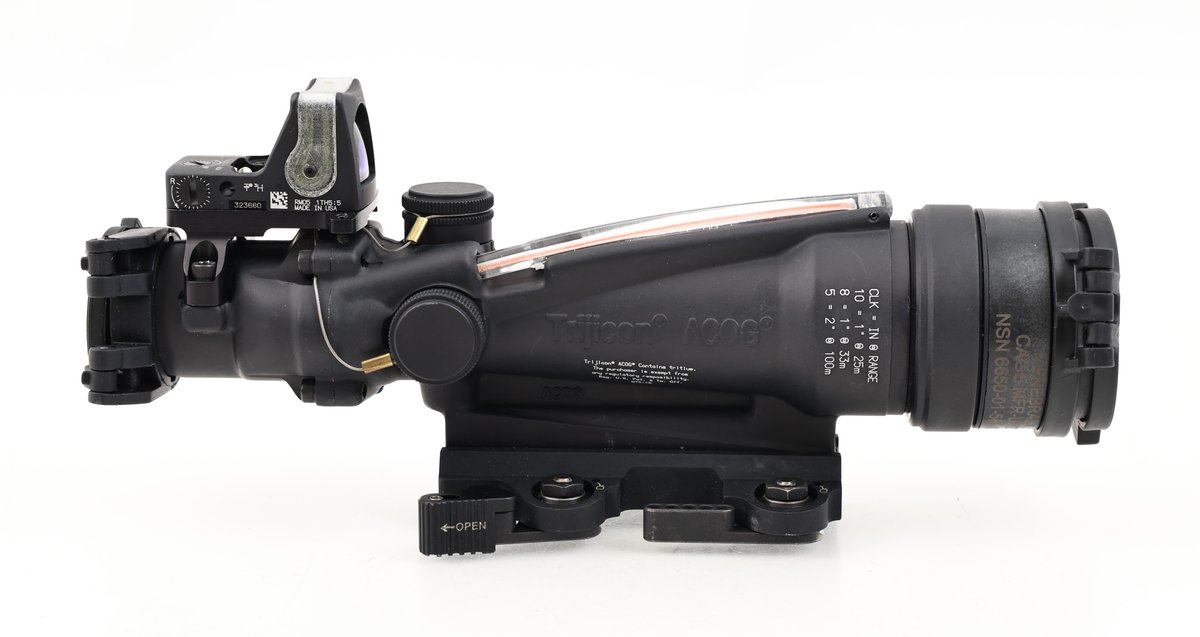 Trijicon ACOG And Red Dot