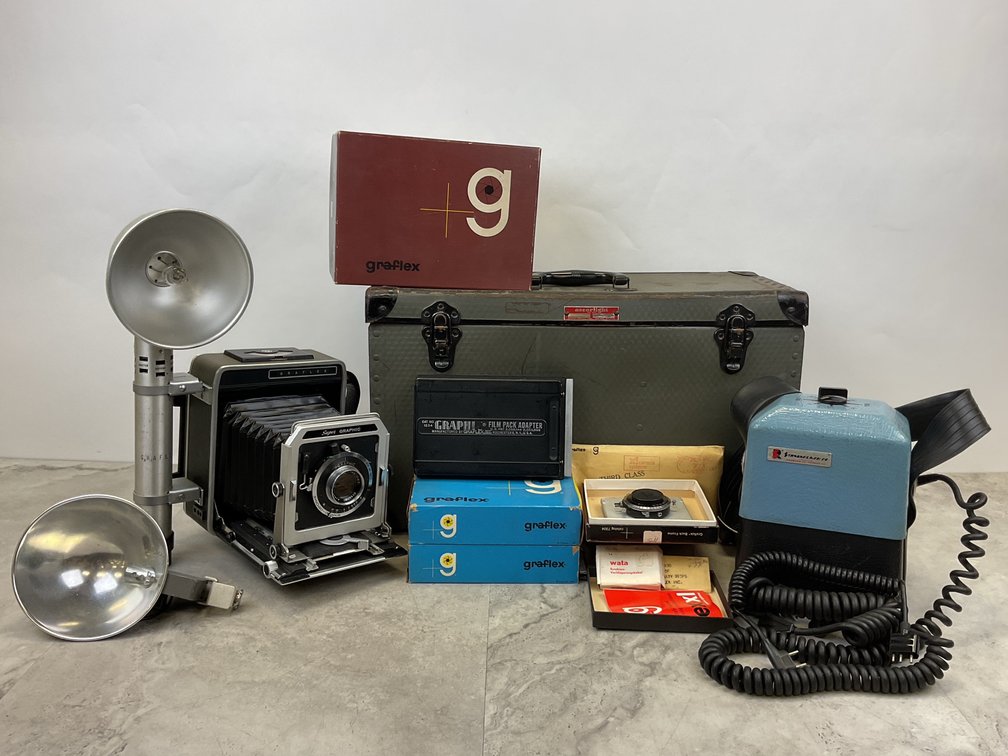 Graflex Press Camera and Accessories
