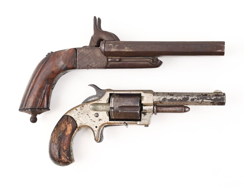 Lot Of 2 Antique Handguns