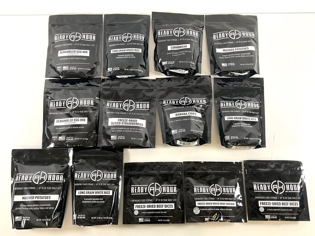 Ready Hour Emergency Food Storage Pouches (13)