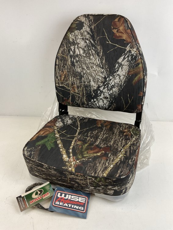 Wise Mossy Oak Camouflage Folding Boat Seat