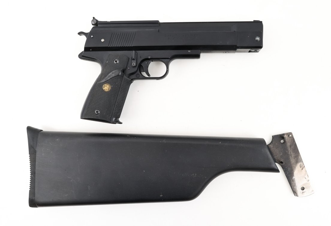 Beeman P1 .177 Caliber Air Pistol with Shoulder Stock