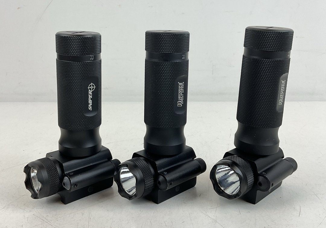 Tactical Foregrip Weapon Lights with Red Lasers (3)