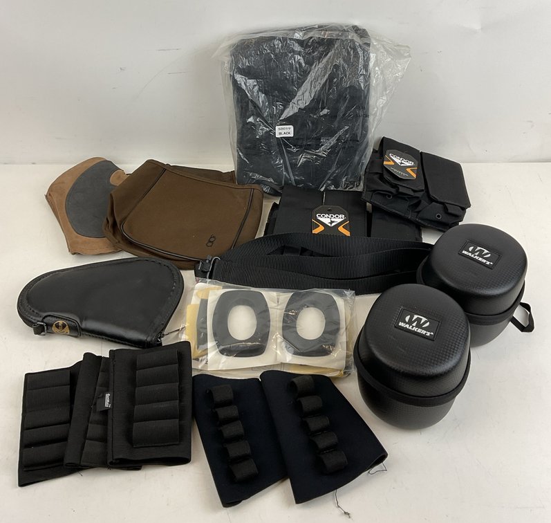 Shooting Accessories and Tactical Gear Lot