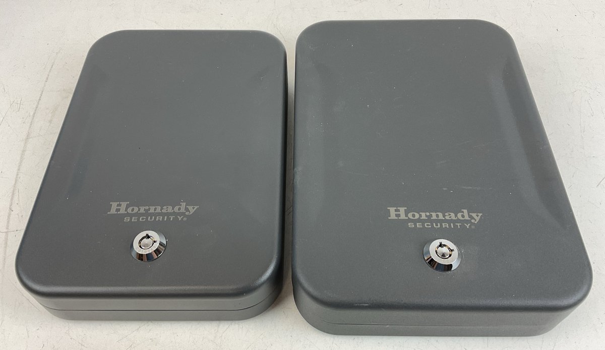 Hornady Security Portable Steel Lock Boxes (2)