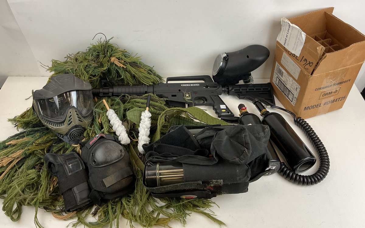 Paintball Marker and Gear Lot