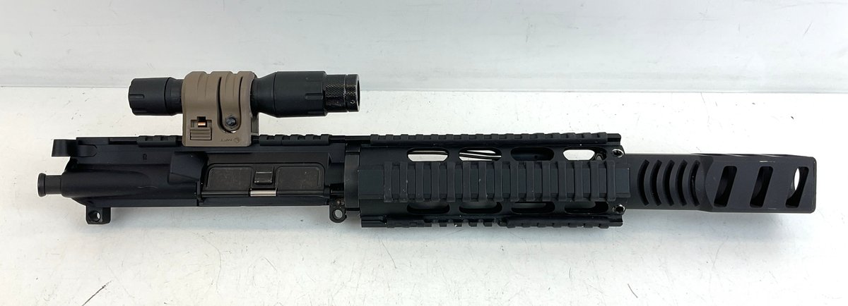 AR-15 Pistol Upper Receiver Assembly with Tactical Light