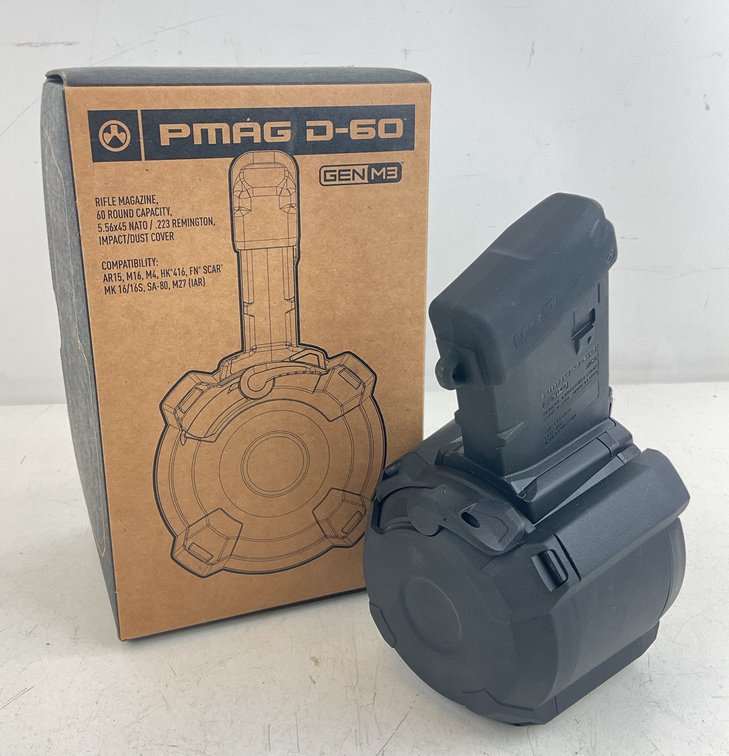 Magpul PMAG D-60 GEN M3 5.56x45 Drum Magazine