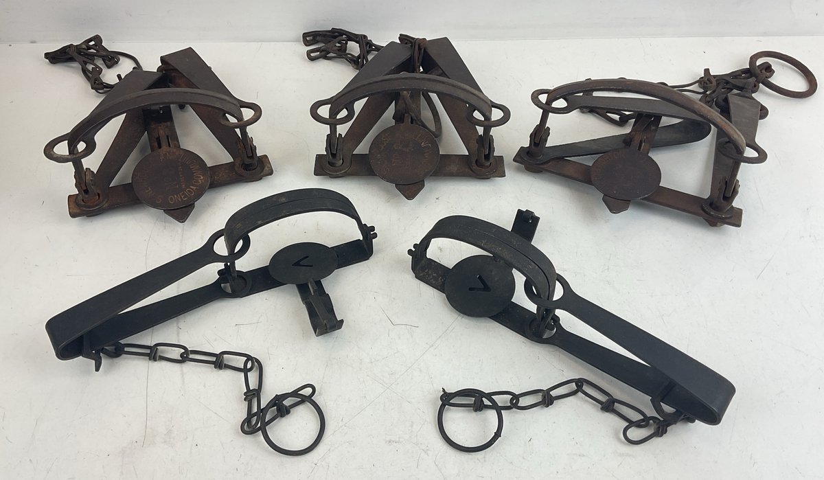 Steel Foothold Animal Traps