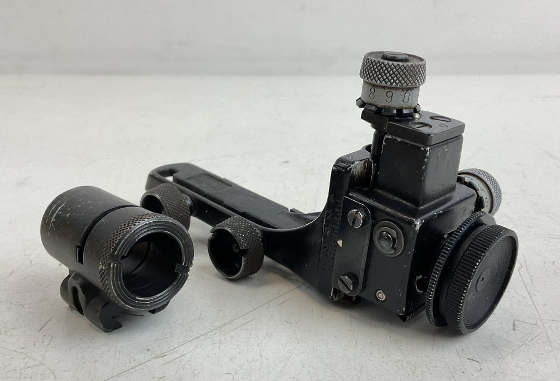 Anschütz Target Rifle Diopter Rear and Front Globe Sights