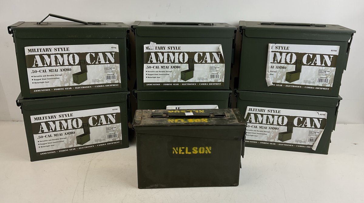 Metal Ammo Cans (7)