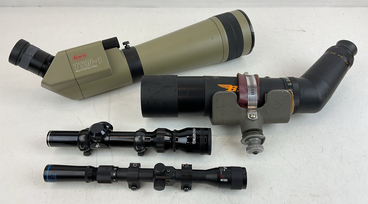 Spotting Scopes and Rifle Scopes