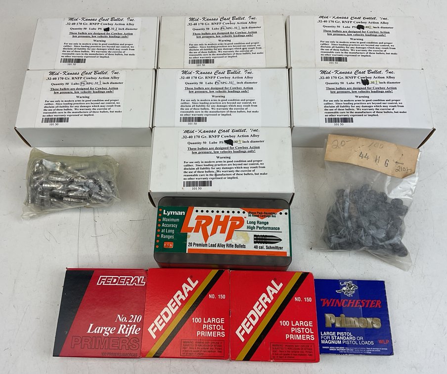 Reloading Lead Bullets and Primers