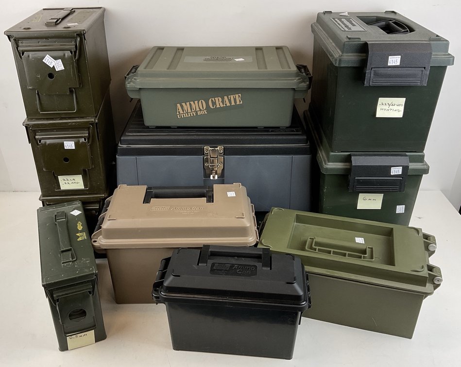 Ammunition Cans and Utility Storage Boxes