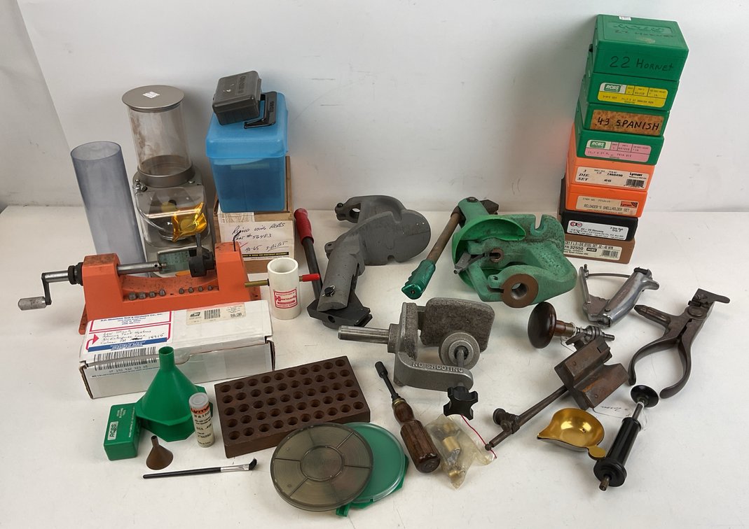 Reloading Presses, Dies, and Accessories