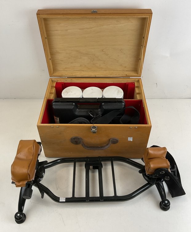 Rifle Shooting Rest, Wooden Case, Gun Cases, and Targets