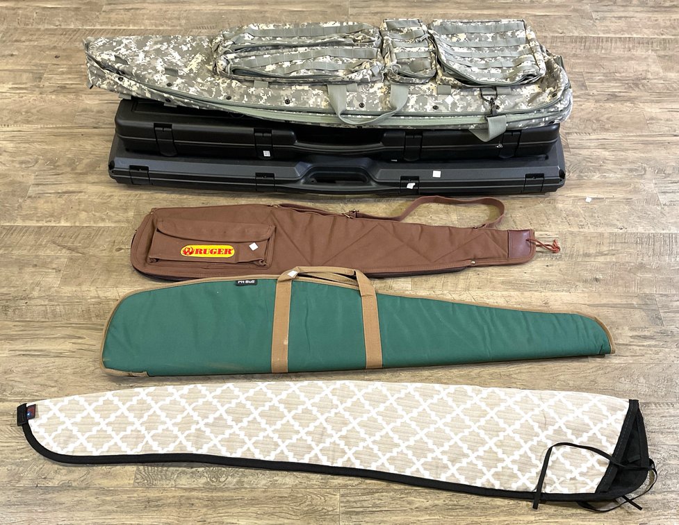 Hard and Soft Rifle Cases and Gun Sock
