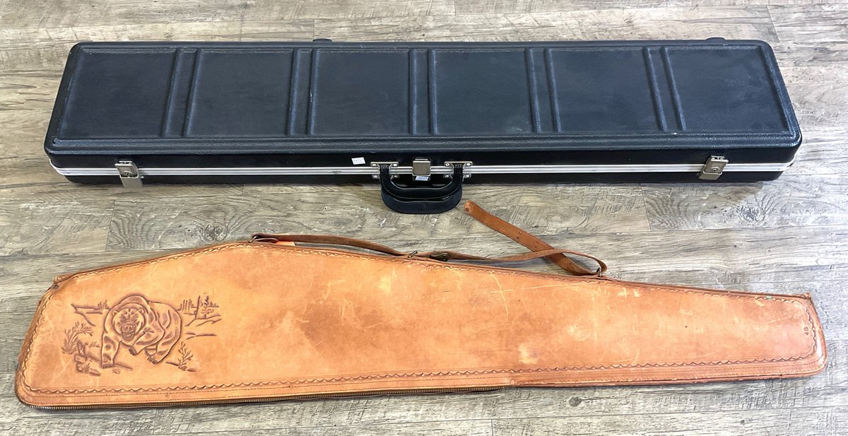 Hard-Shell and Tooled Leather Rifle Cases