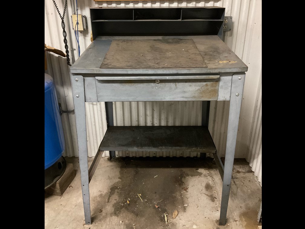 Metal Shop Desk