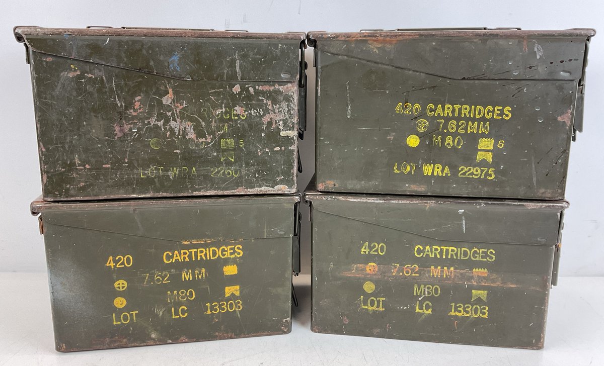 Metal Ammunition Cans (4)