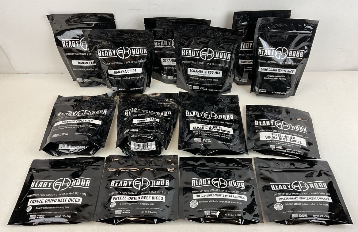 Ready Hour Emergency Food Storage Pouches (14)