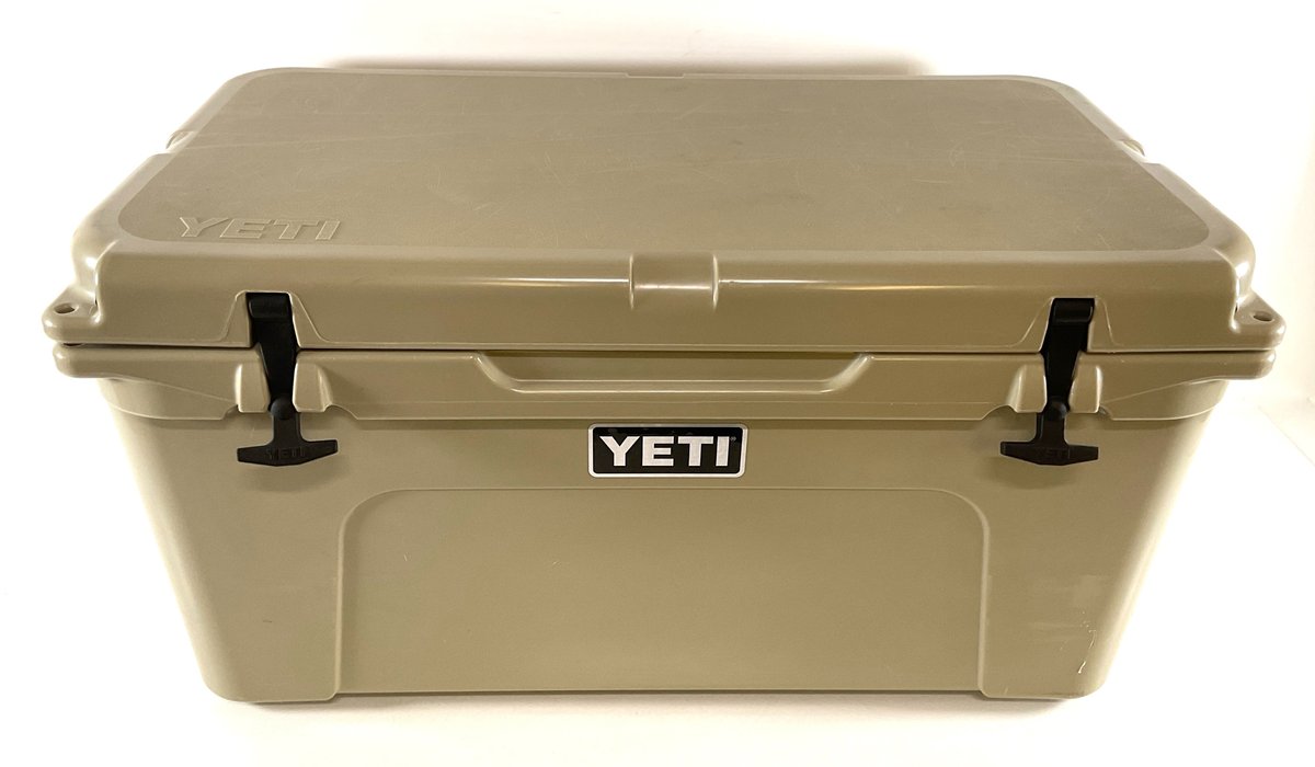YETI Tundra 65 Tan Hard Cooler
