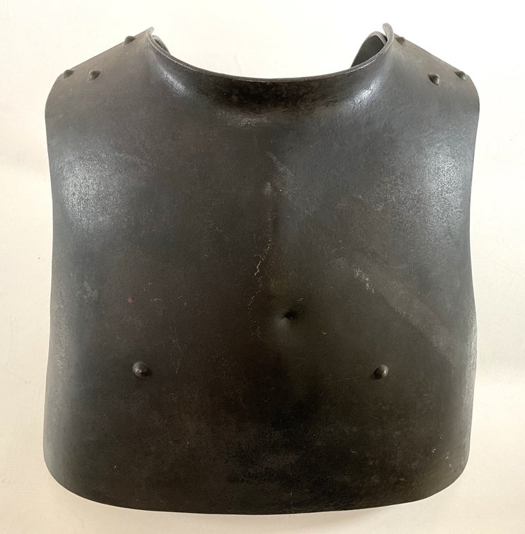 Blackened Steel Armor Breastplate