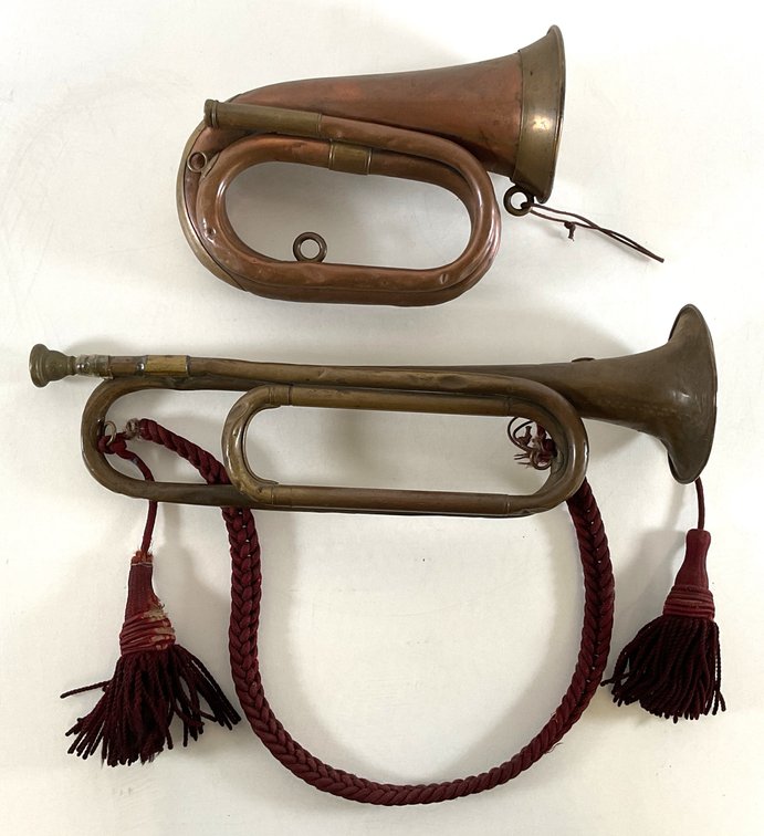 Brass and Copper Bugles