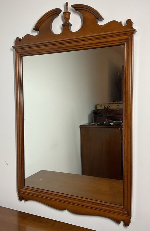 Wooden Framed Mirror