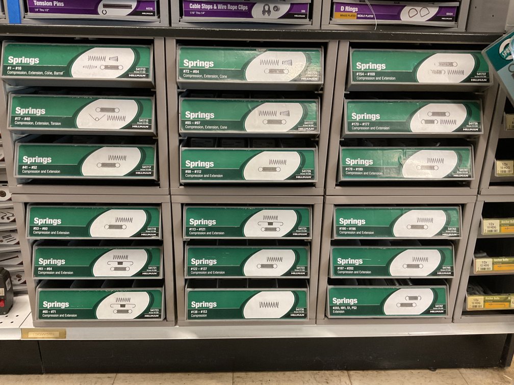 Hillman Spring Assortment Hardware Organizer Cabinets