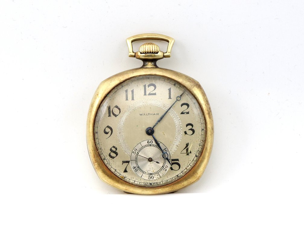 10k YG Pocket Watch