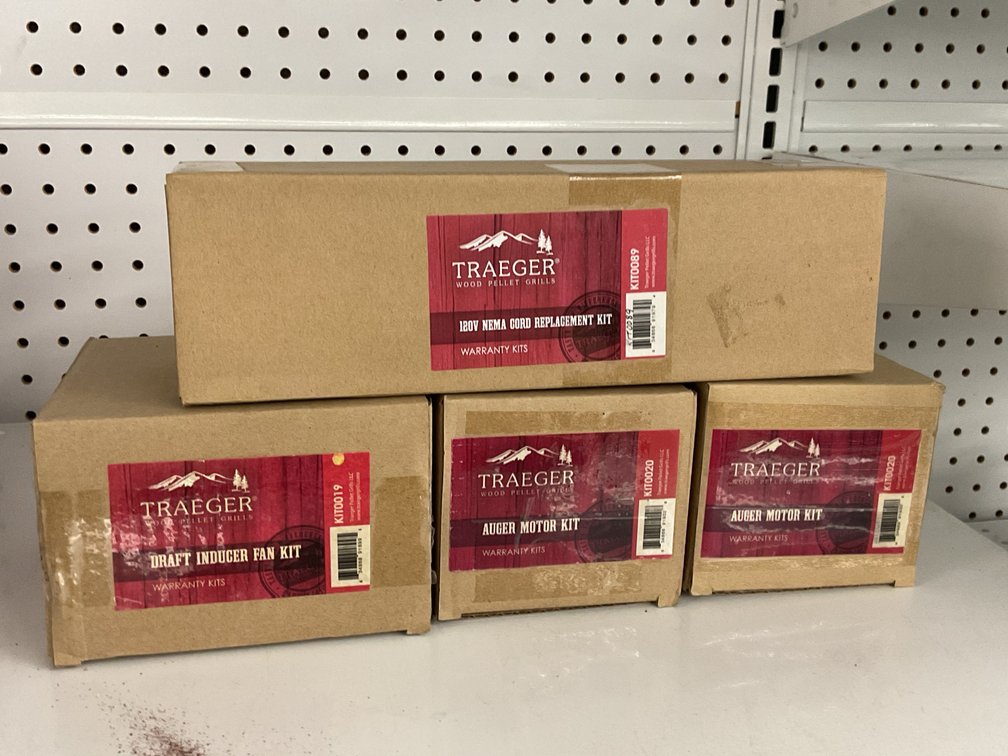 Traeger Wood Pellet Grill Replacement Parts and Warranty Kits
