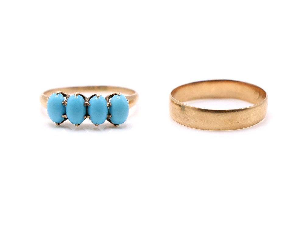 14k YG Rings