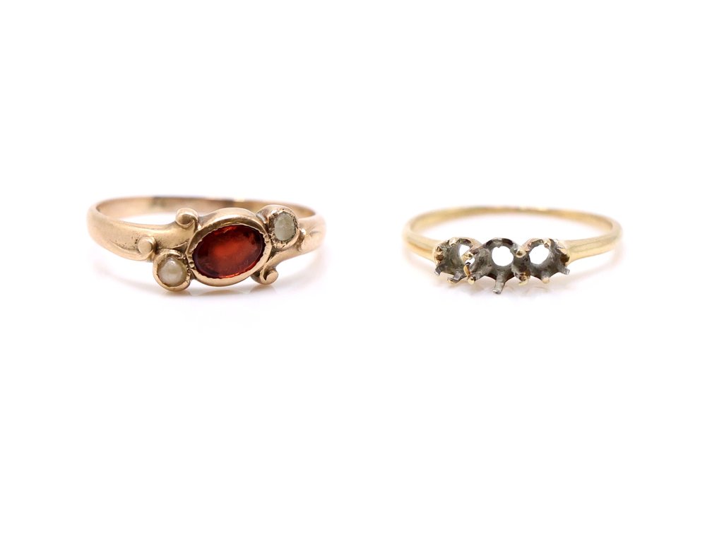 14k YG Rings