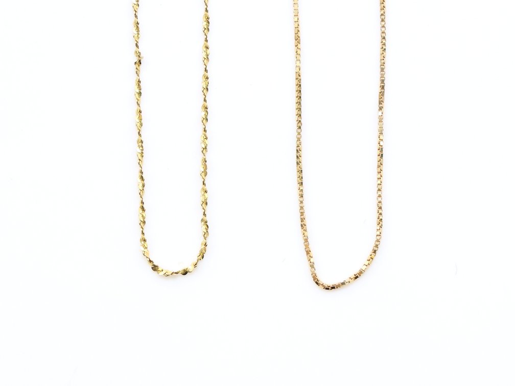 14k YG Necklace Chains