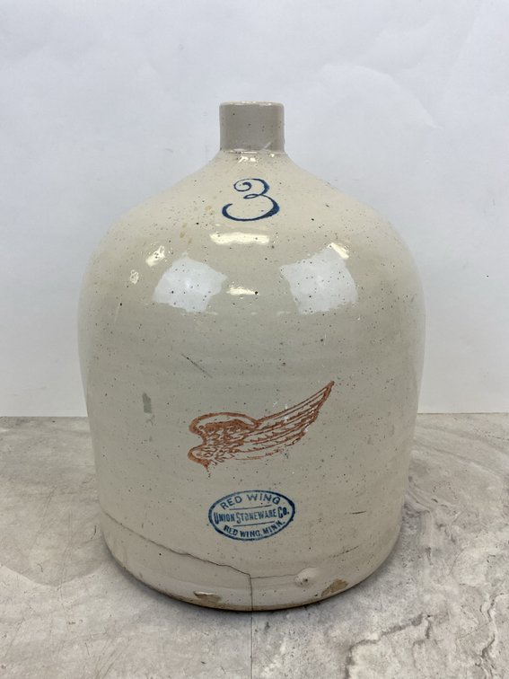 Red Wing Union Stoneware Jug