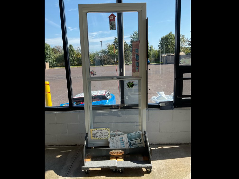 Larson Storm Door Sample Display