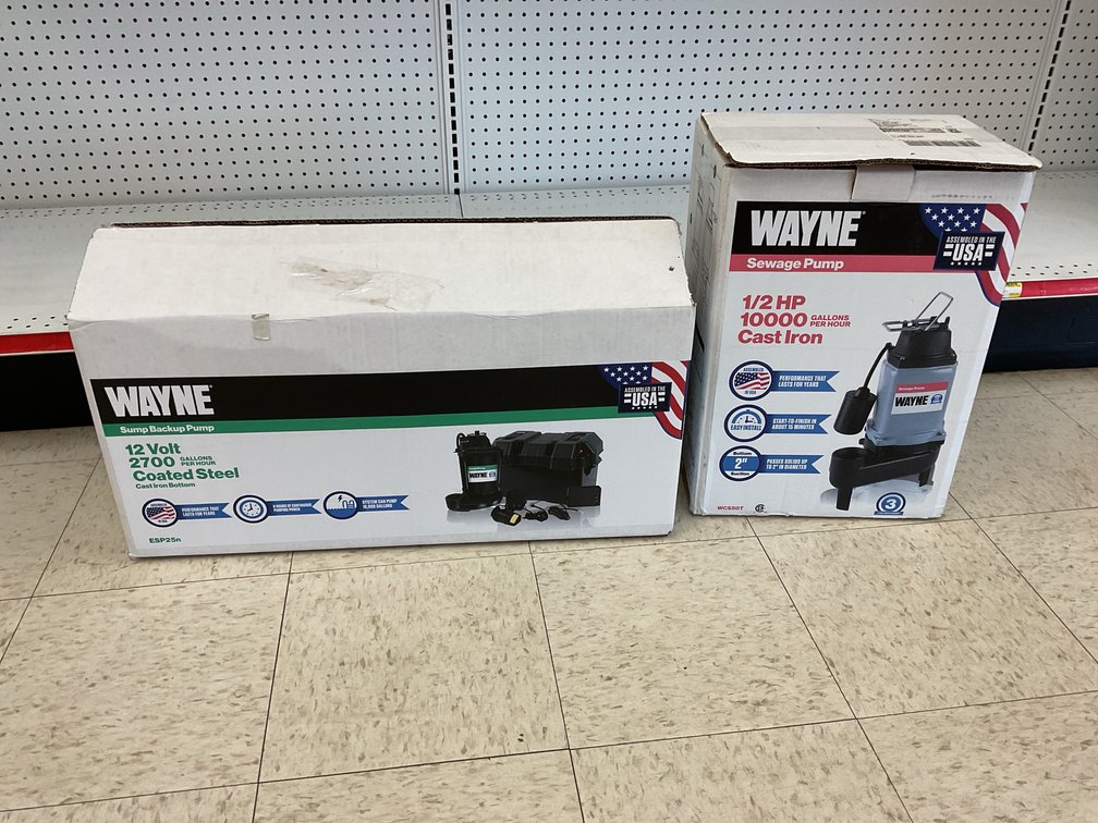 Wayne Sump Pump and Sewage Pump
