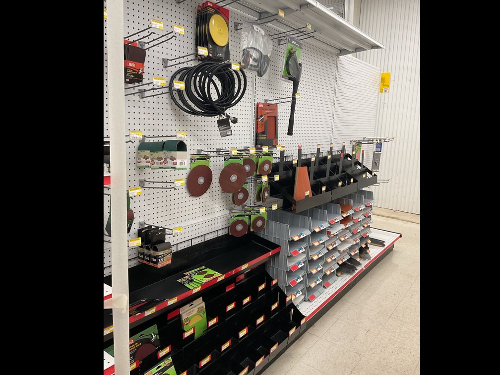 Retail Displays, Sanding Belts, Sanding Discs, and Accessories