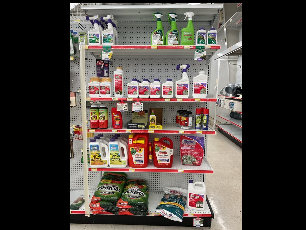 Garden Pest Control, Insecticide, and Fungicide Products
