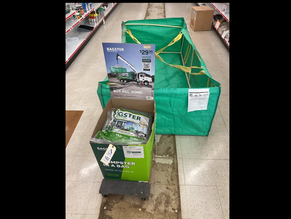 WM Bagster Dumpster in a Bag
