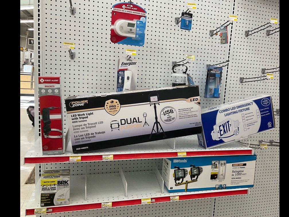 Emergency Exit Light, Work Lights, Alarms, and Safety Accessories