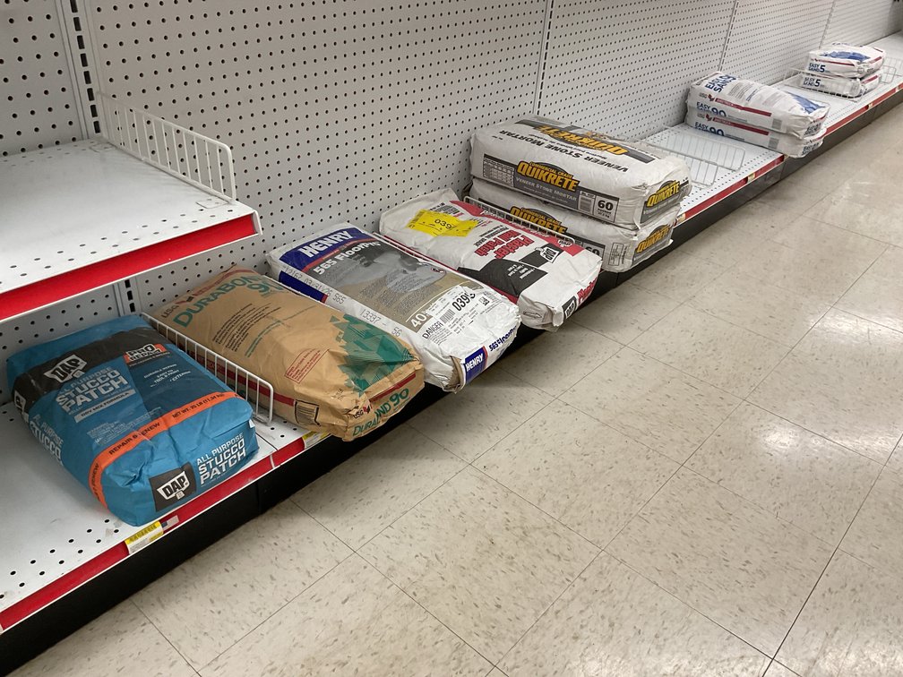 Joint Compound, Mortar, Underlayment, and Patching Mixes