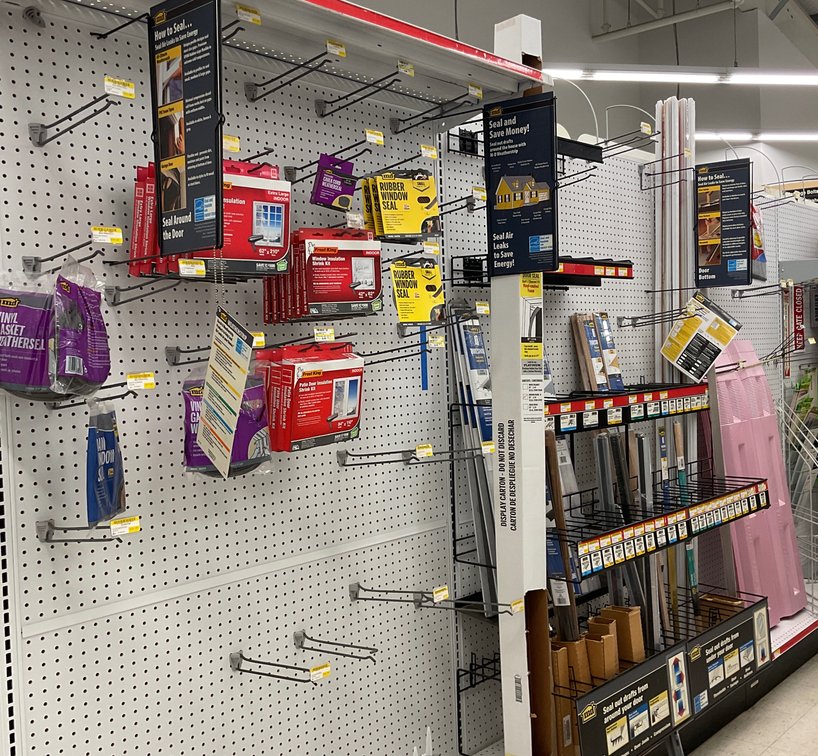 Weatherstripping, Insulation Kits, Thresholds, and Door Sweeps
