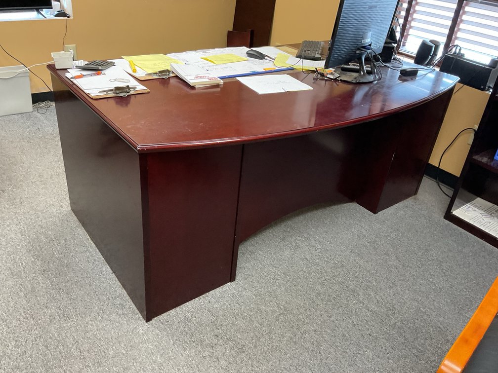 Double Pedestal Executive Desk