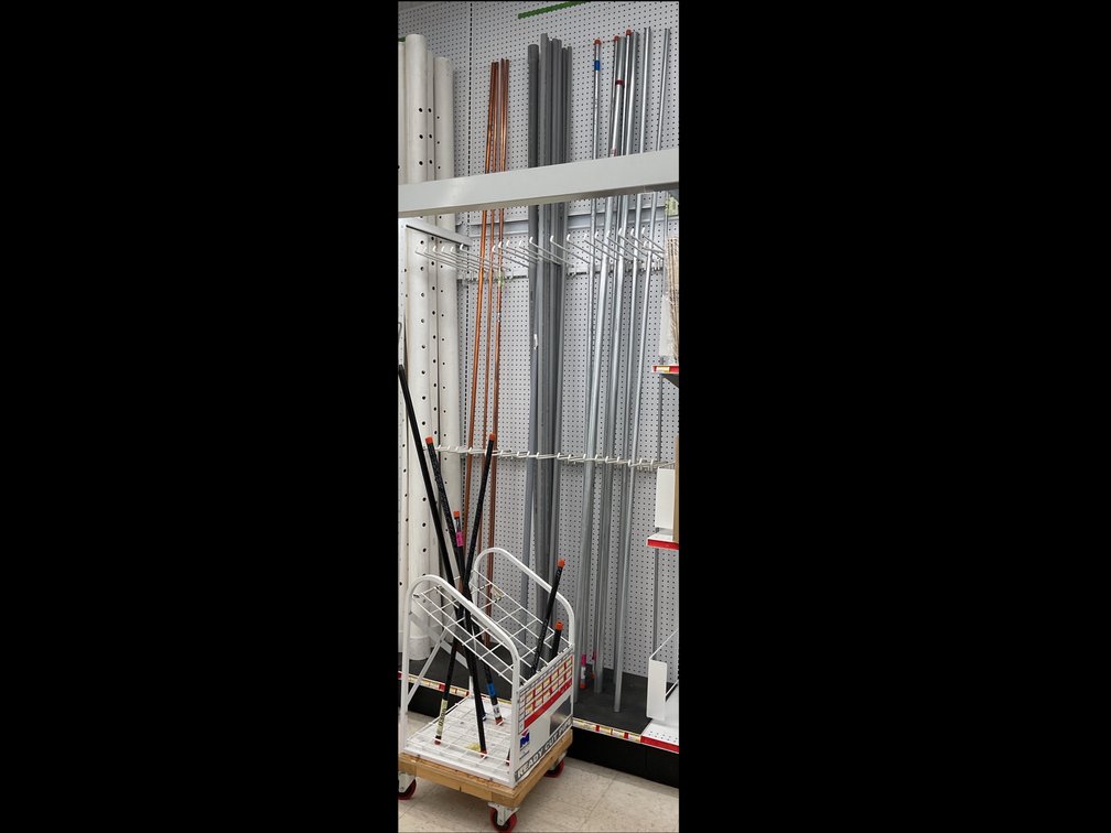 Pipes, Conduit, and Display Rack