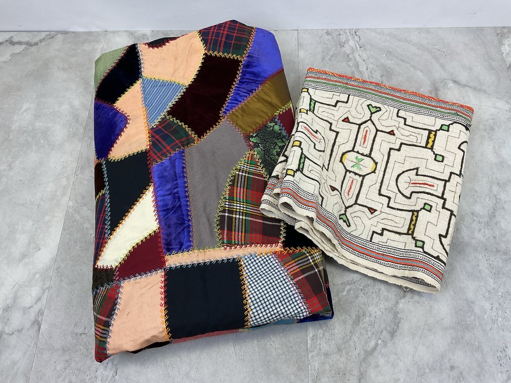 Crazy Quilt and Embroidered Runner